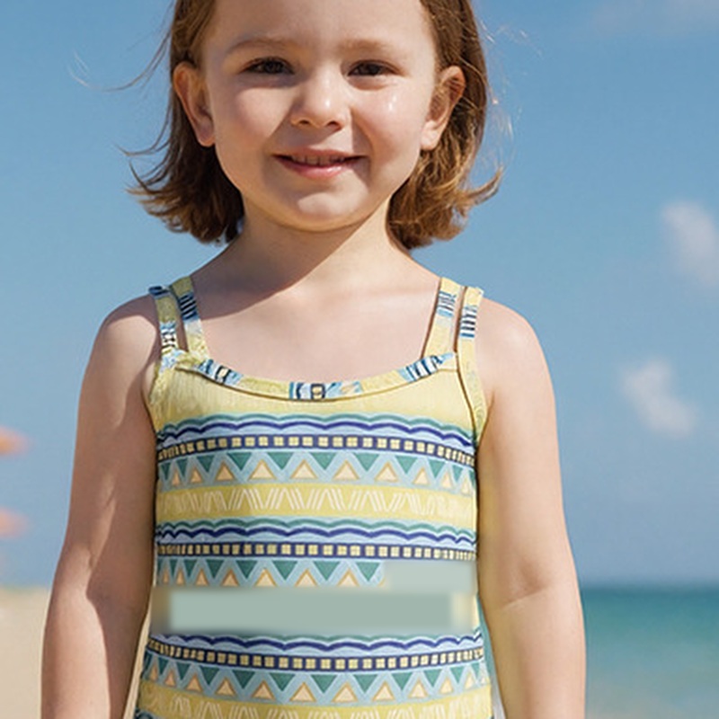 Kids’ Printed One-Piece Swimsuit