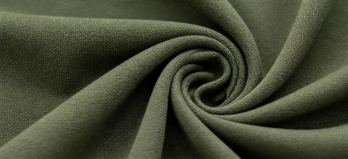 Sage performance fabric detail