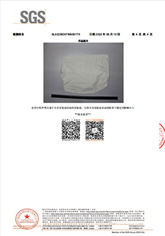 SGS Fabric Test Details