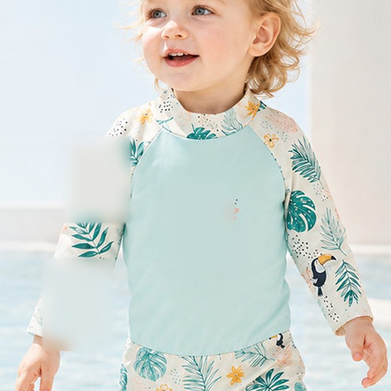 Kids’ Long-Sleeve Swim Set SS0026 product view