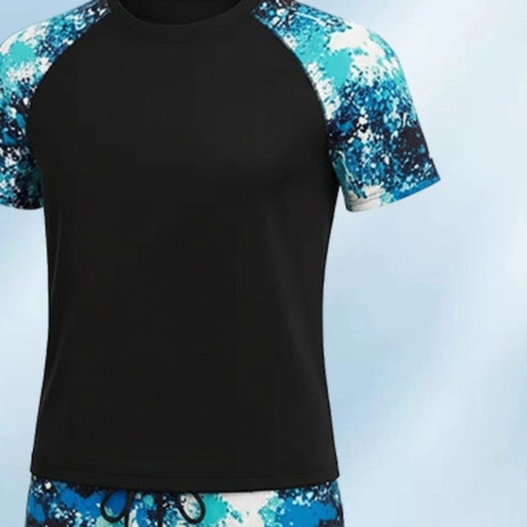 Men’s Short-Sleeve Swim Set