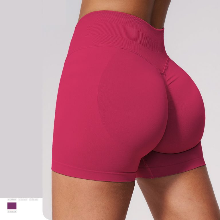 Women’s Seamless High-Waisted Compression Shorts 7655