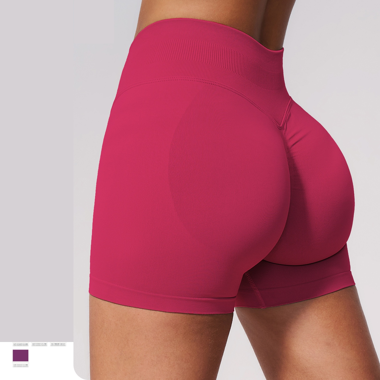 Women’s Seamless High-Waisted Compression Shorts 7655 SS0090 product view