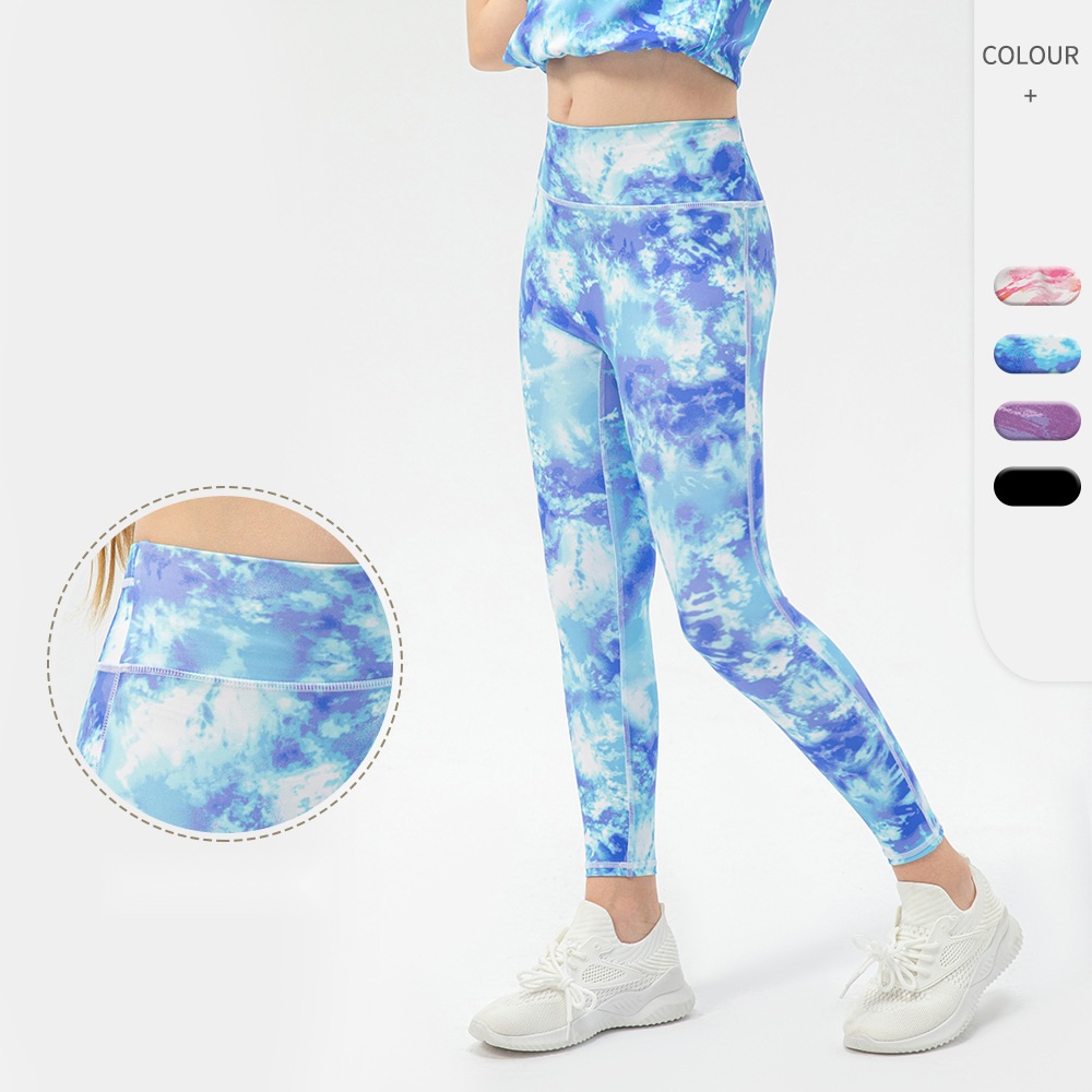 Kids’ Printed Yoga Leggings 23303 SS0234