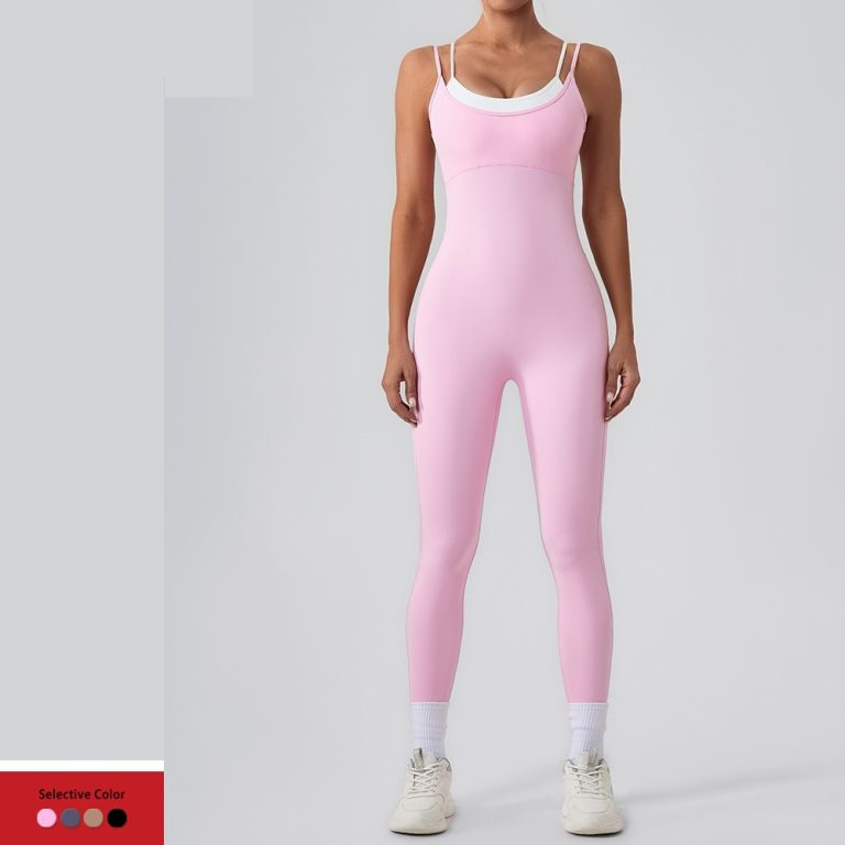 Women’s Colorblock Yoga Jumpsuit