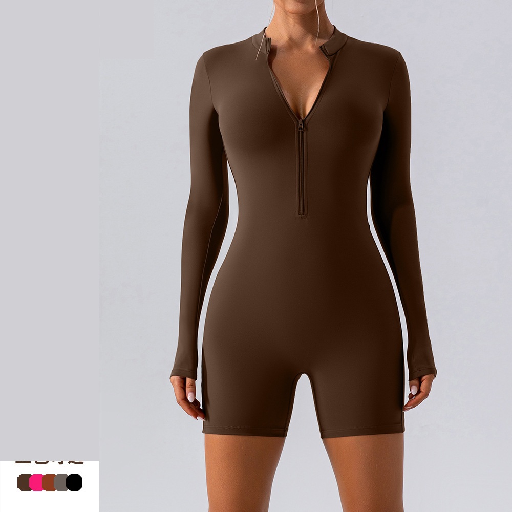 Women’s Long-Sleeve Yoga Jumpsuit SS0262