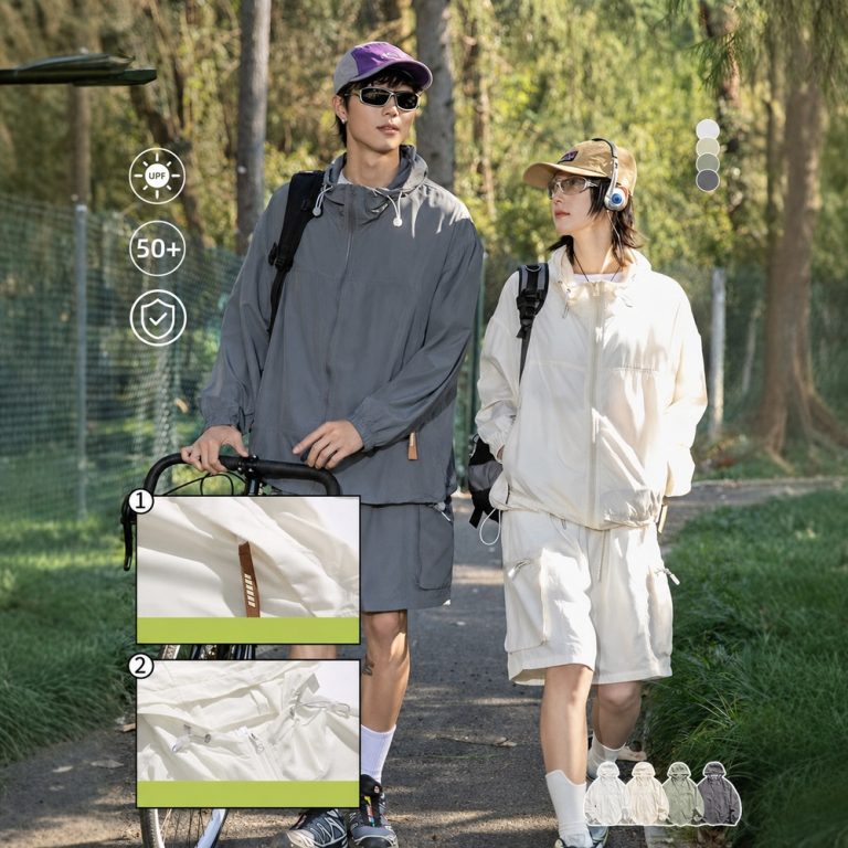 Men’s Hooded UV Protection Jacket IZEXX2025