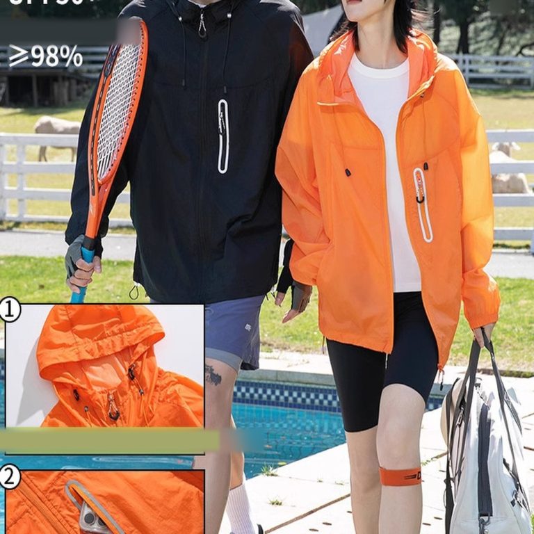Men’s Hooded UV Protection Jacket