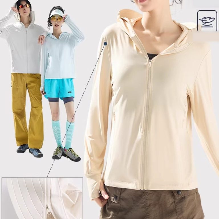 Women’s Hooded Lightweight UV Protection Jacket